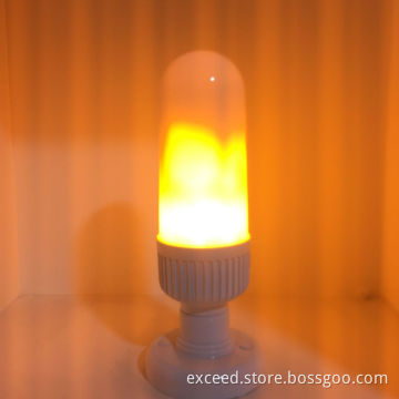 Led flame 4-6W  flame shape bulb light